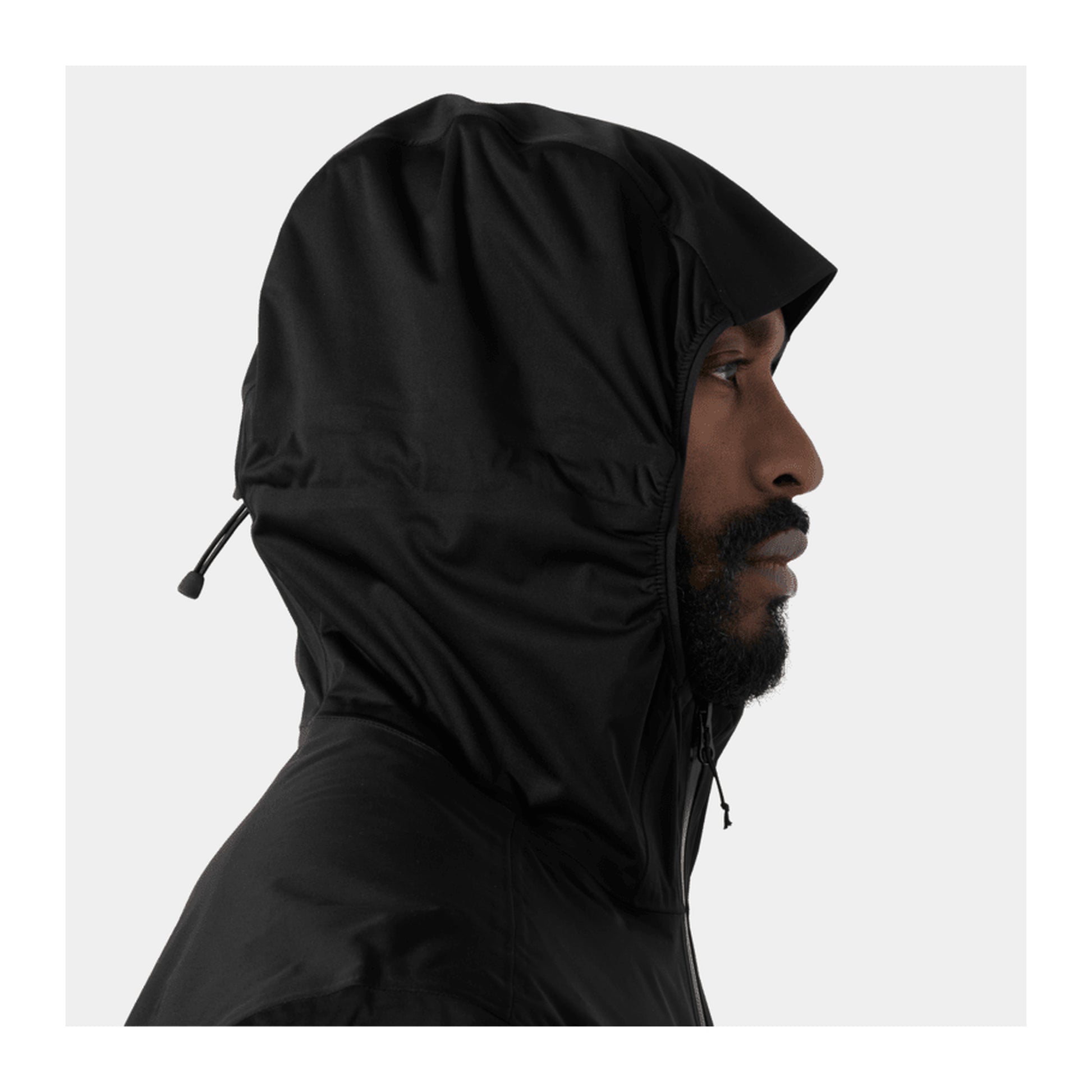 HH Men's Momentum 3L Stretch Jkt – Black – detail