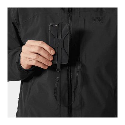 HH Men's Courchevel Jacket – Black – detail