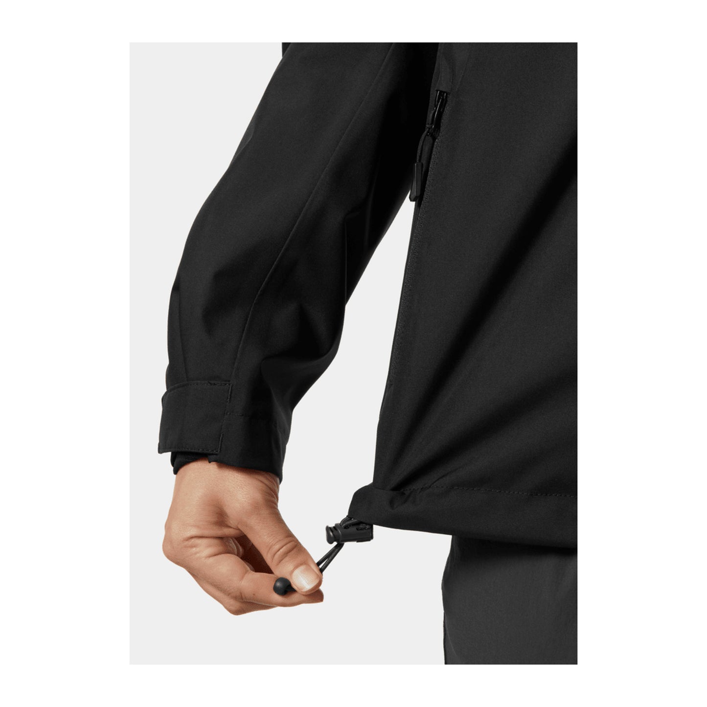 HH Women's W Crew Midlayer Jacket 2 – Black – detail