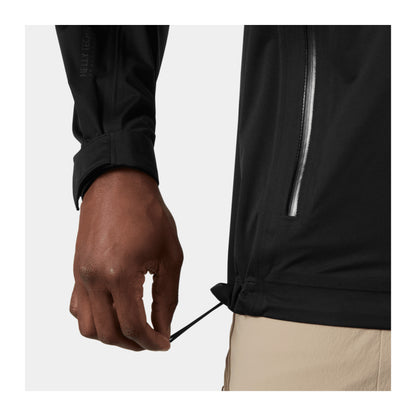 HH Men's Momentum 3L Stretch Jkt – Black – detail