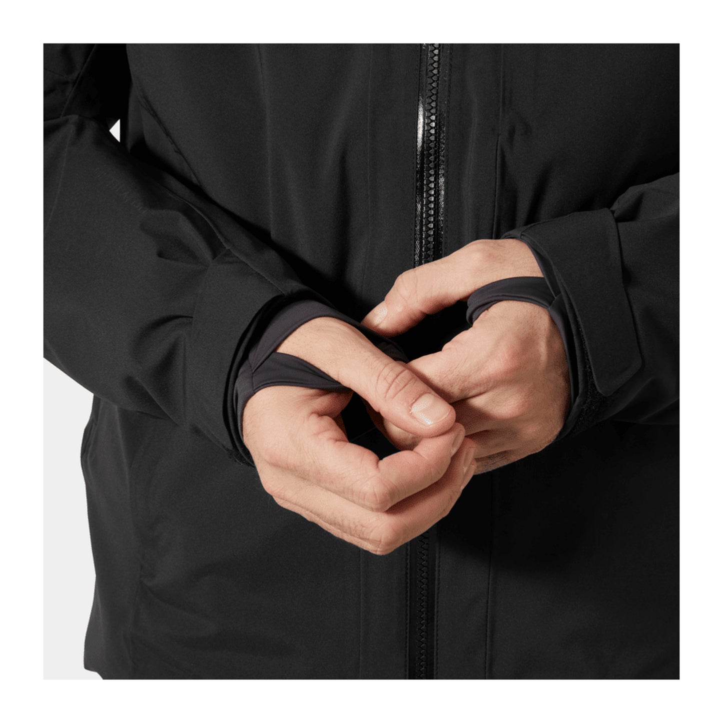 HH Men's Courchevel Jacket – Black – detail