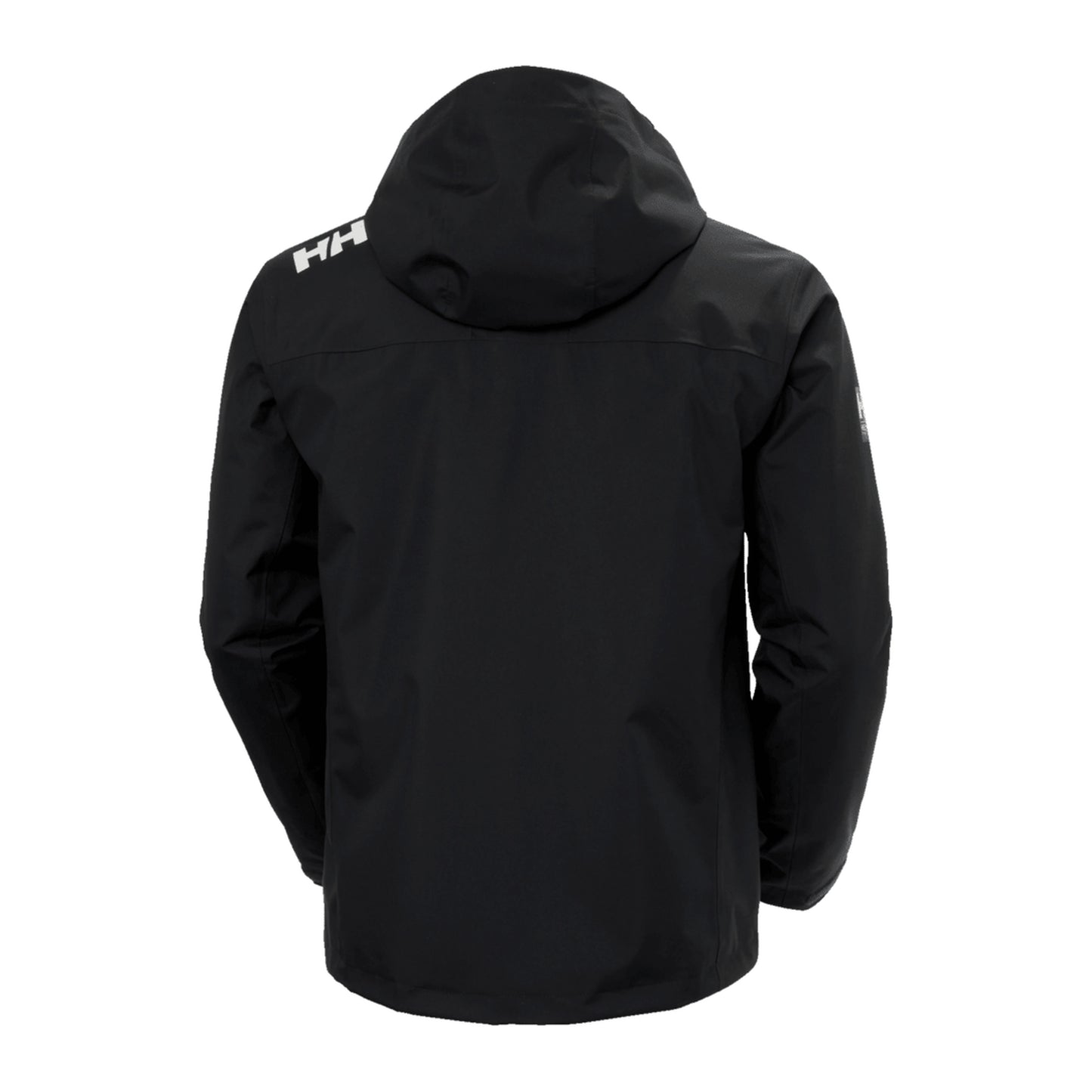 HH Men's Crew Hooded Midlayer Jacket 2 – Black – back