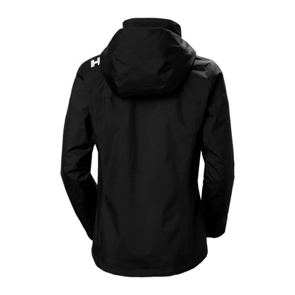 HH Women's W Crew Hooded Midl Jacket 2.0 – Black – back