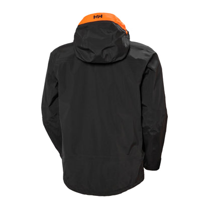 HH Men's Sogn Shell 2.0 Jacket – Black – back