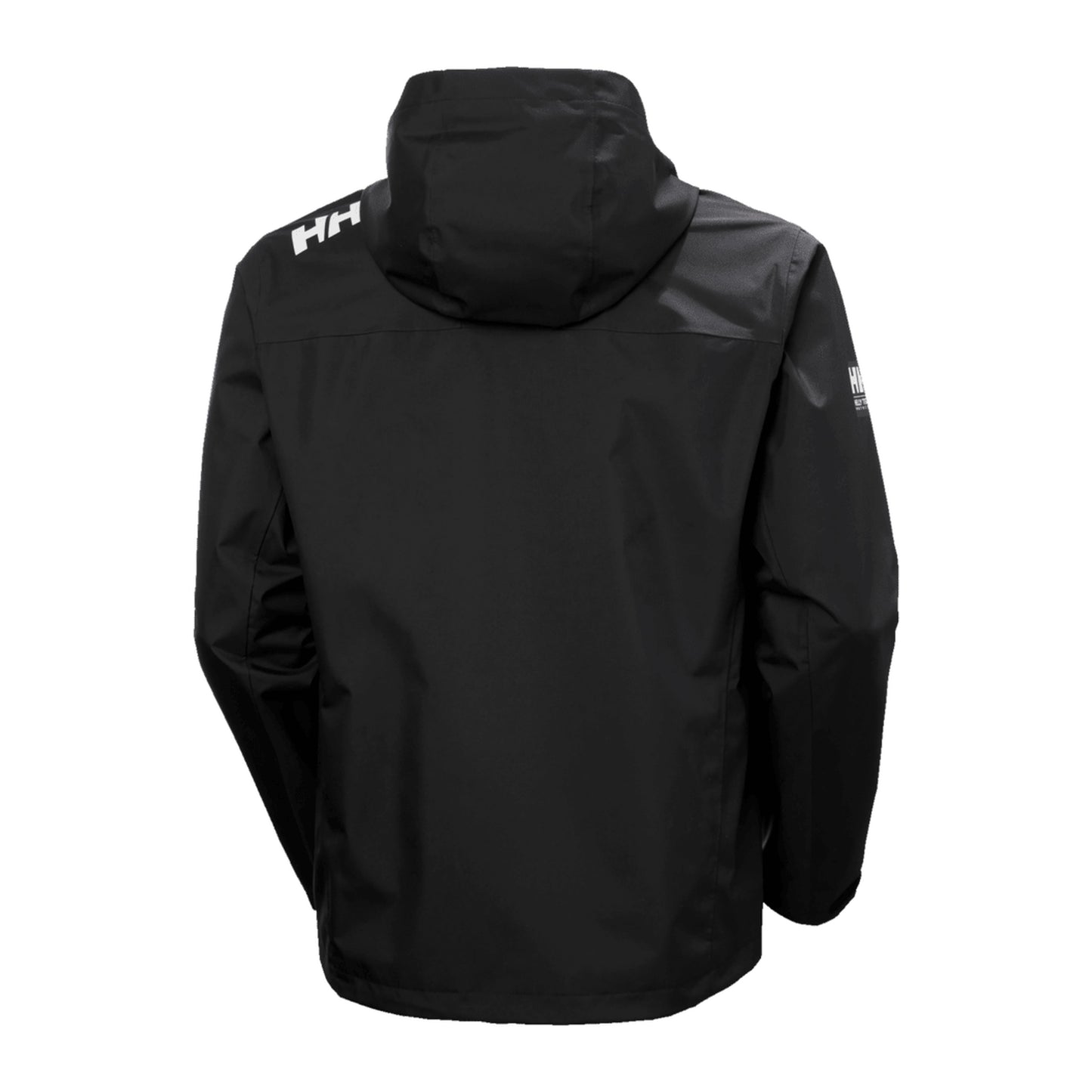 HH Men's Crew Hooded Jacket 2.0 – Black – back