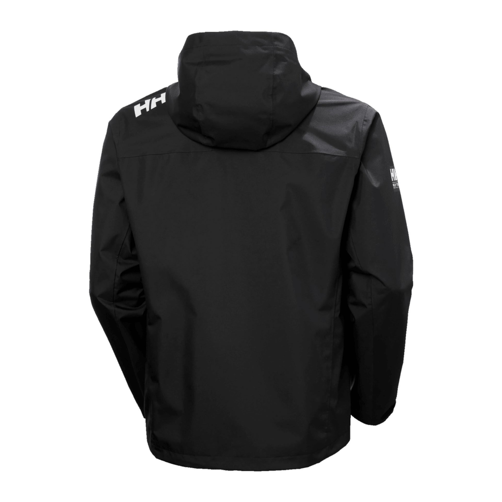 HH Men's Crew Hooded Jacket 2.0 – Black – back
