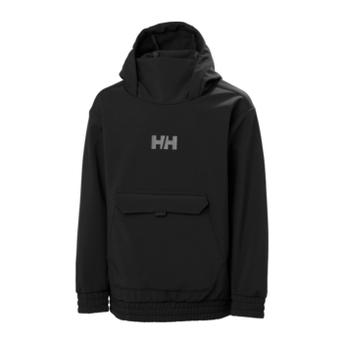 HH Junior Jr Powder Softshell Hoodie – Black – detail