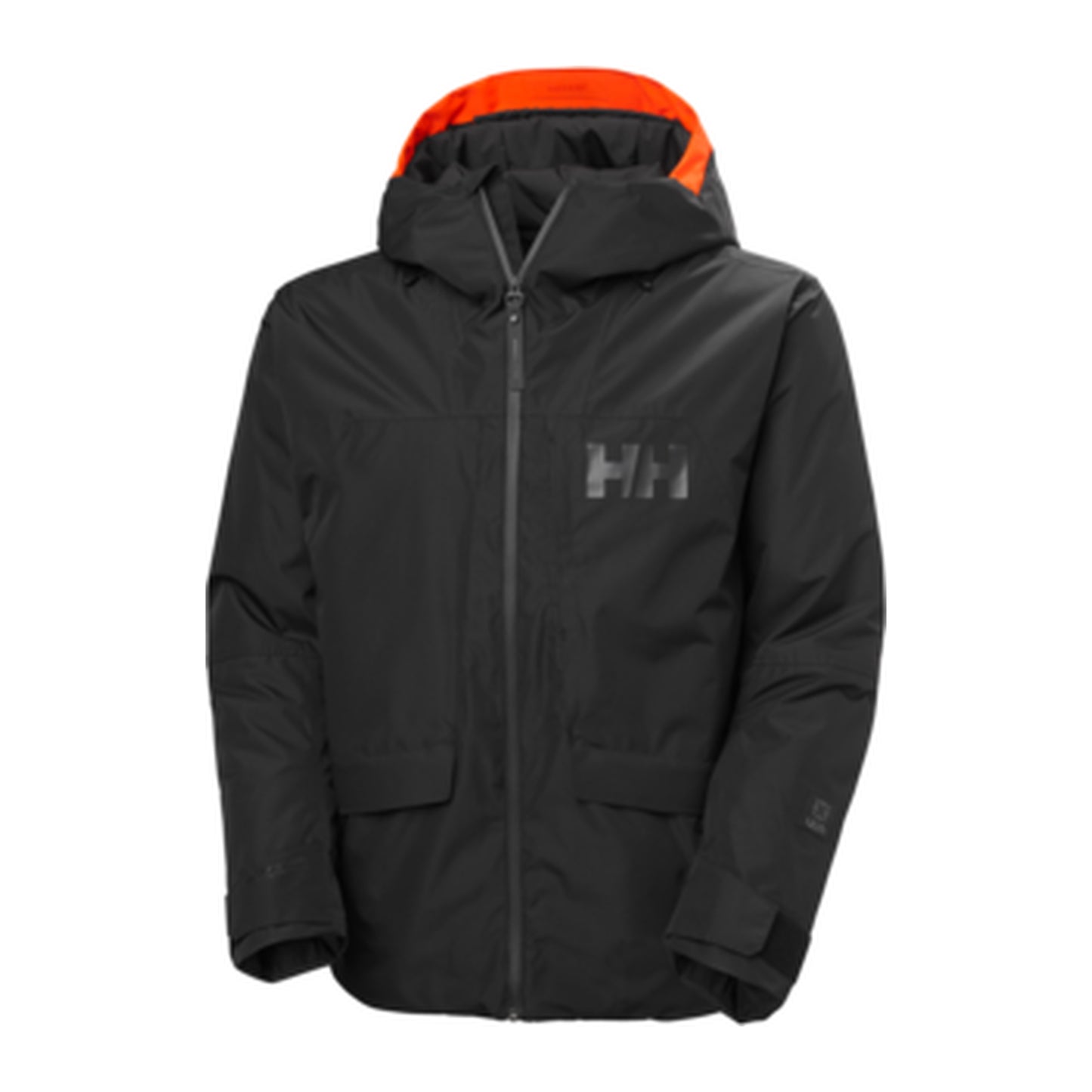 HH Men's Emiko Insulated Jacket – Black – detail
