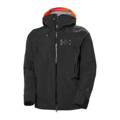 HH Men's Sogn Shell 2.0 Jacket – Black – detail