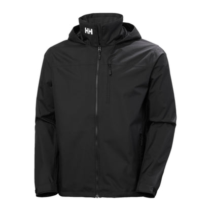 HH Men's Crew Hooded Jacket 2.0 – Black – detail