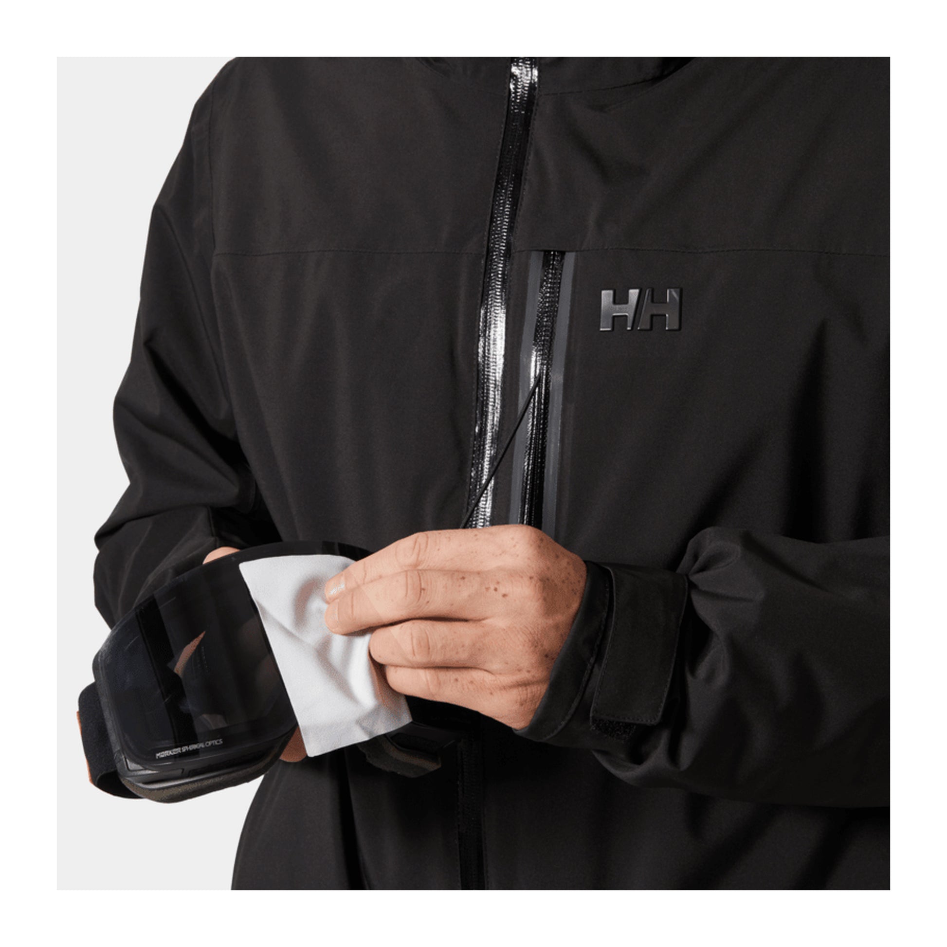 HH Men's Swift 3in1 Jkt – Black – detail