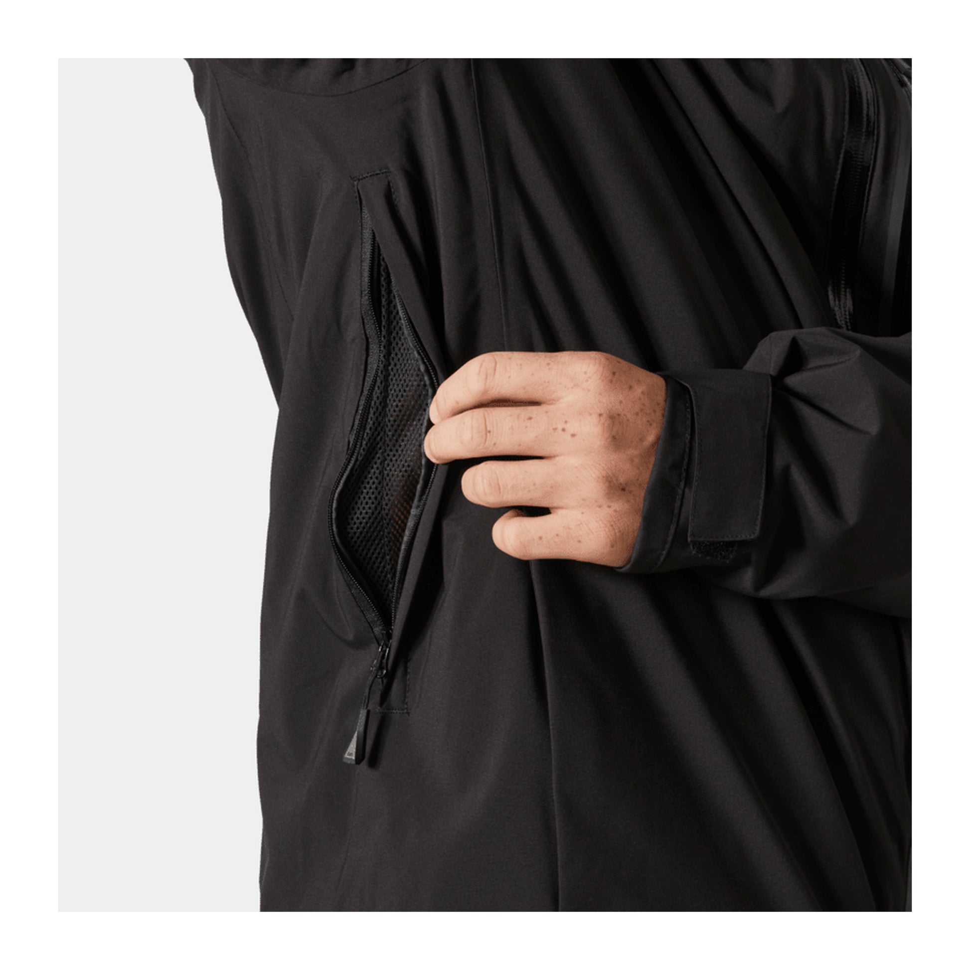 HH Men's Swift 3in1 Jkt – Black – detail