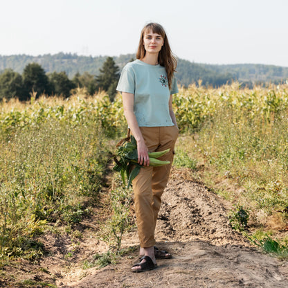 Fjällräven  Fjällblomster Logo T-shirt W