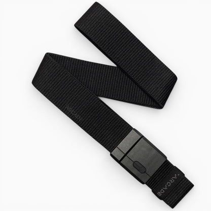 Arcade Aero Mag Belt in Black — full belt with buckle