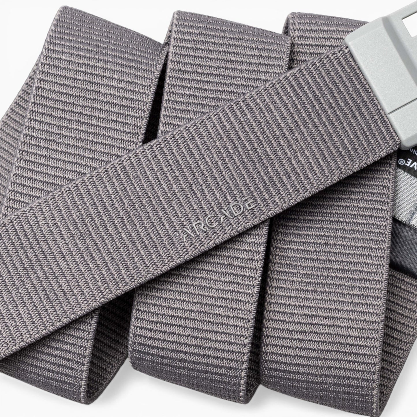 Arcade Aero Mag Belt in Charcoal — Arcade logo patch