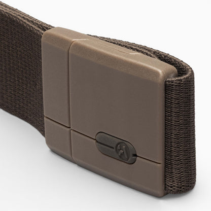 Arcade Aero Mag Belt in Medium Brown — buckle, back