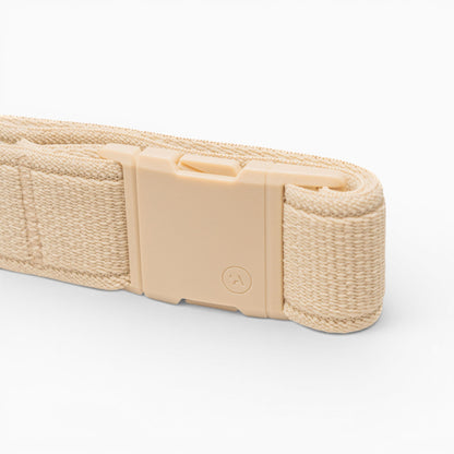 Arcade Atlas Slim Belt in Khaki — buckle, back