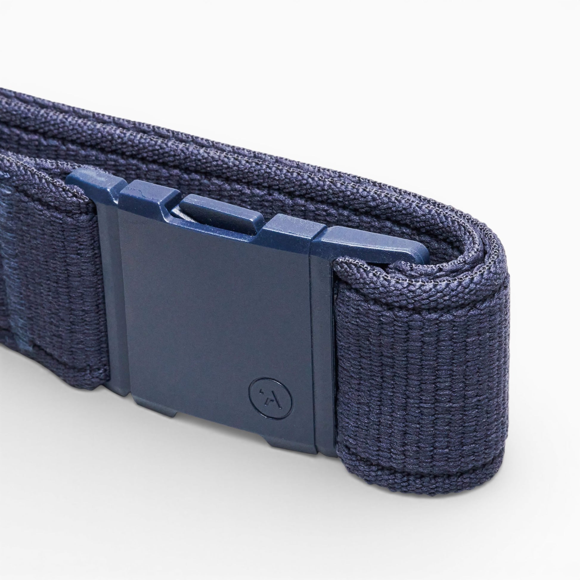 Arcade Atlas Belt in Navy — buckle, back