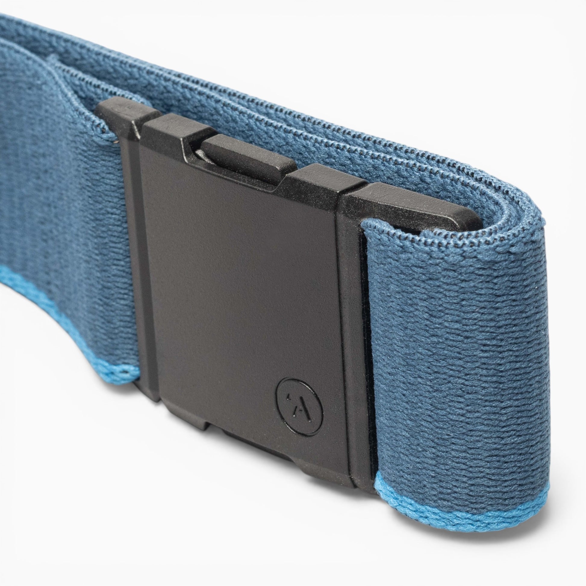 Arcade Blackwood Belt in Royal/Sand — buckle, back