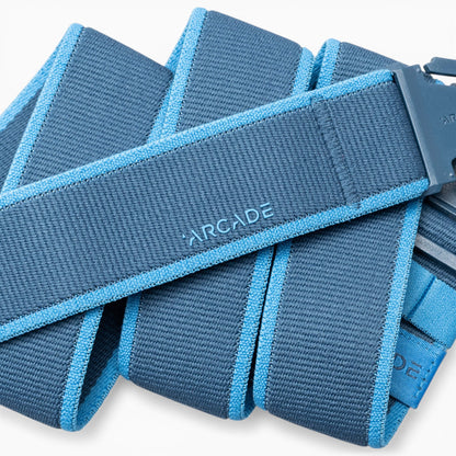 Arcade Carto Belt in Royal/Tide — Arcade logo patch