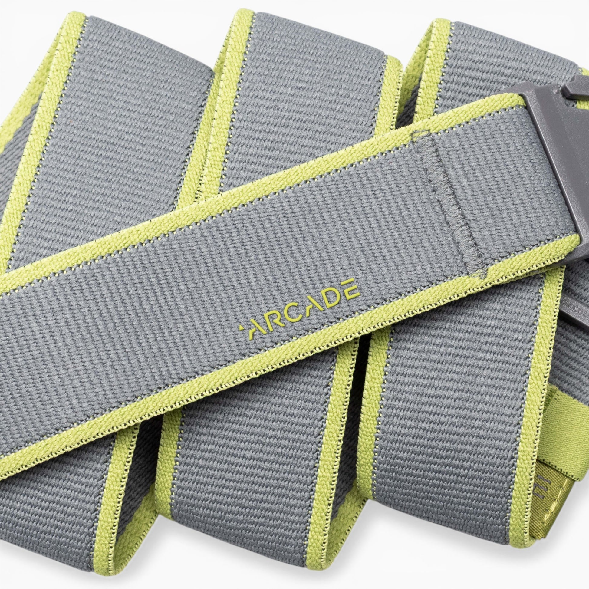 Arcade Carto Belt in Shadow/Clover — Arcade logo patch