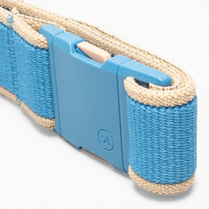 Arcade Carto Slim Belt in Tide/Sand — buckle, back