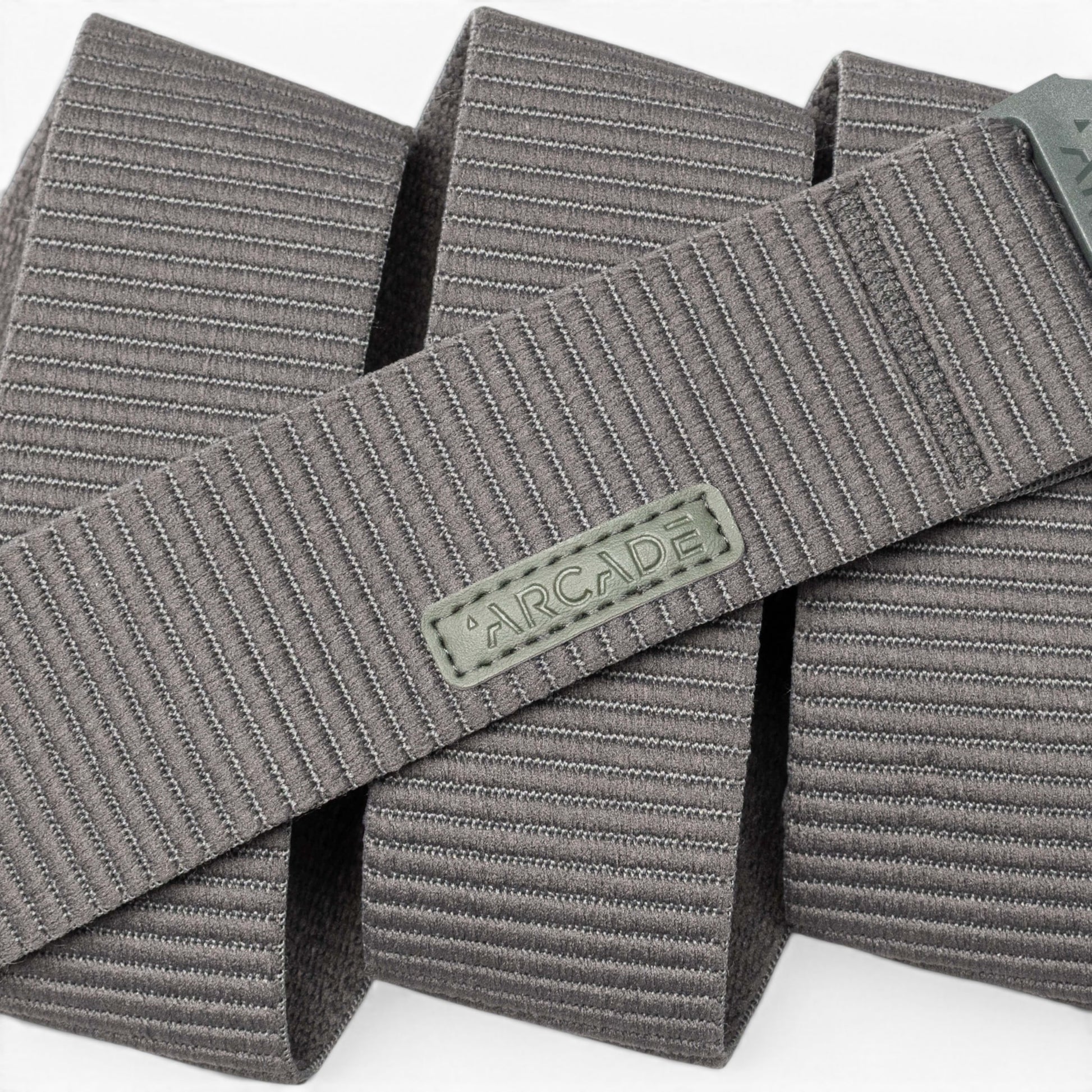 Arcade Carver Belt in Army — Arcade logo patch