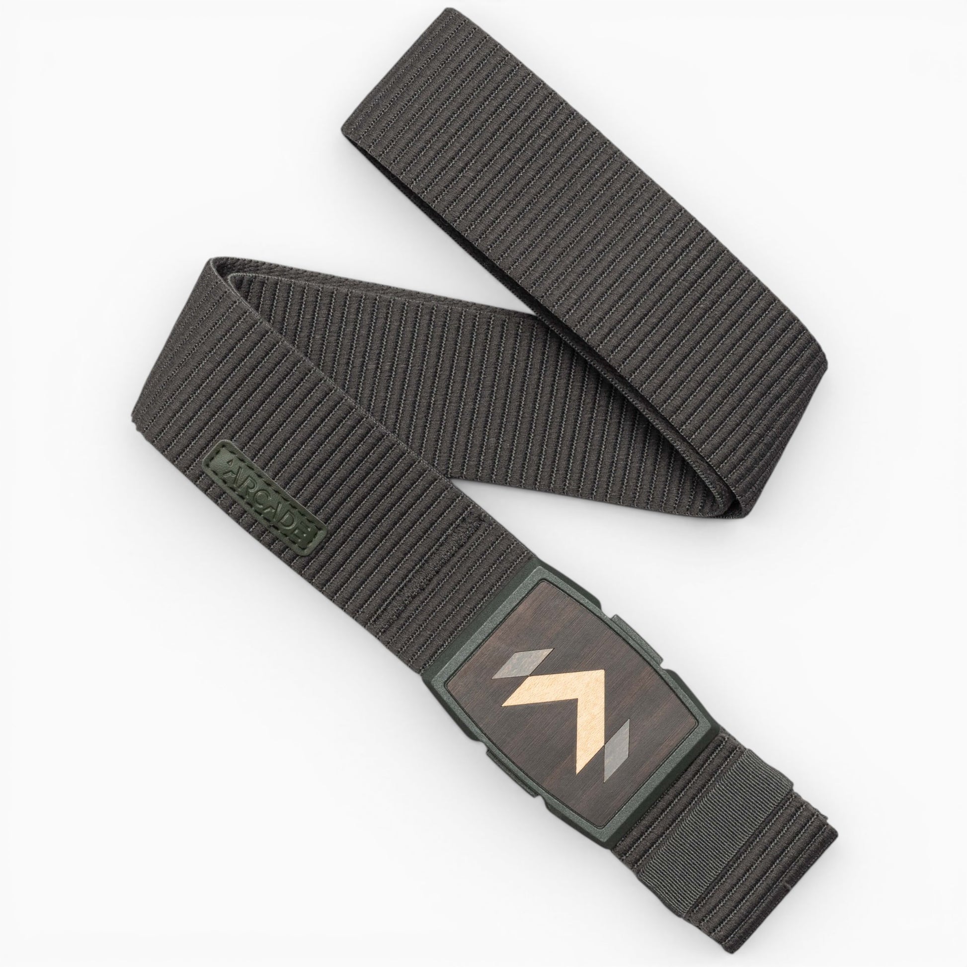 Arcade Carver Belt in Army — full belt with buckle