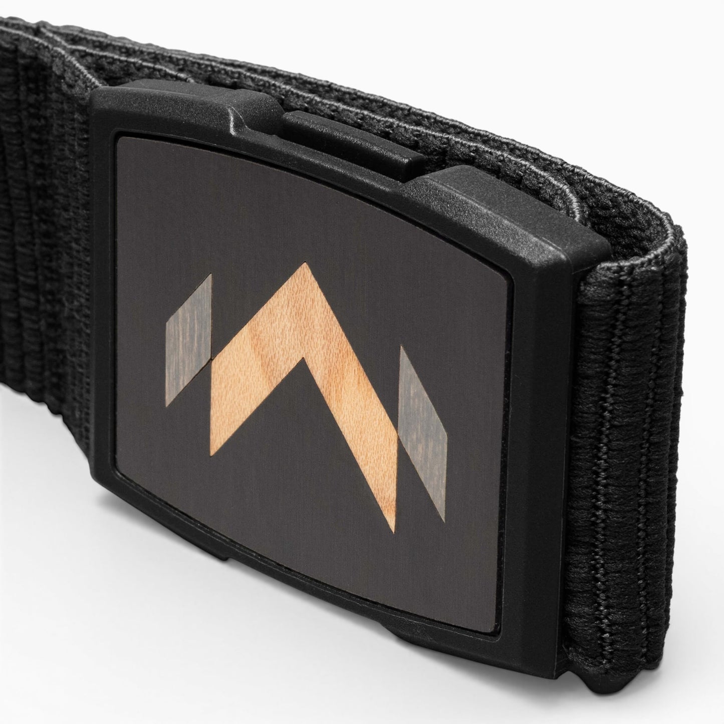 Arcade Carver Belt in Black — buckle, back