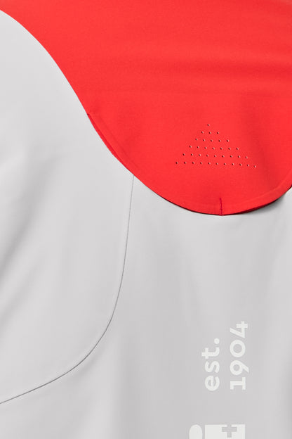 Descente Smart Padding Insulated Jacket, Gray Red