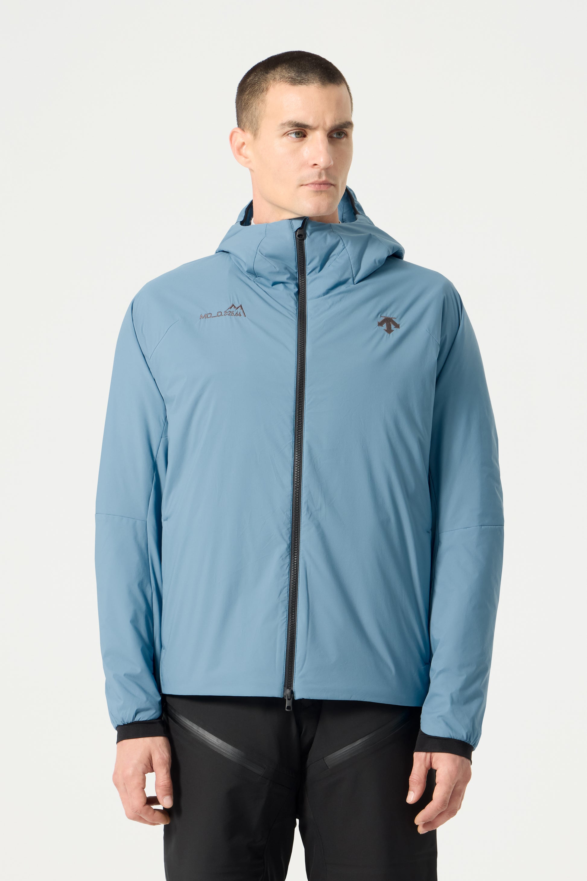 Descente Light Insulation Hoodie, Cloud Blue