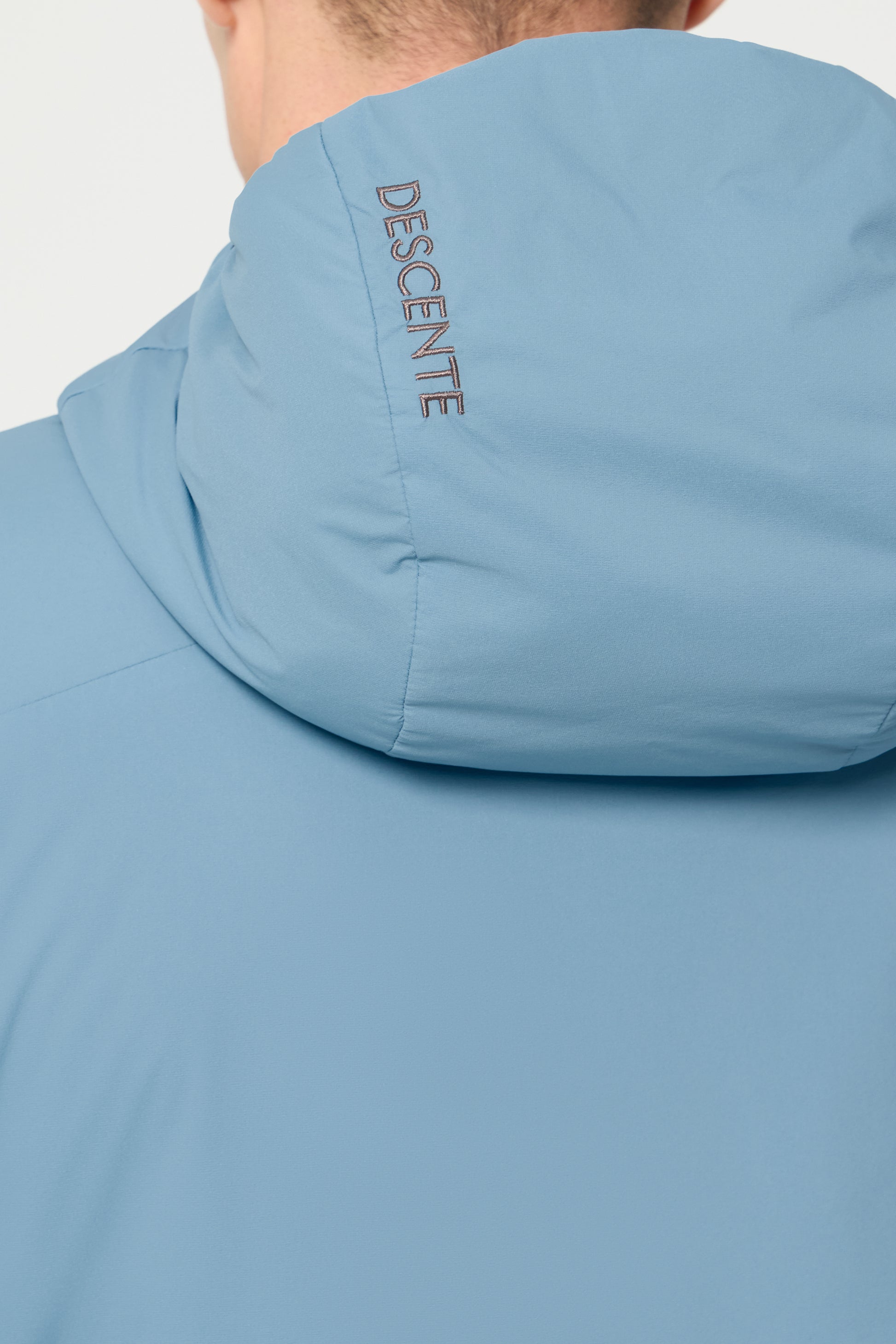 Descente Light Insulation Hoodie, Cloud Blue