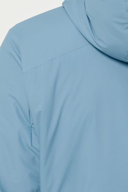 Descente Light Insulation Hoodie, Cloud Blue