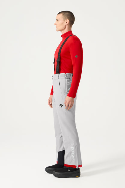 Descente Swiss Pants, Gray Red