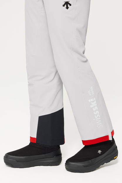 Descente Swiss Pants, Gray Red