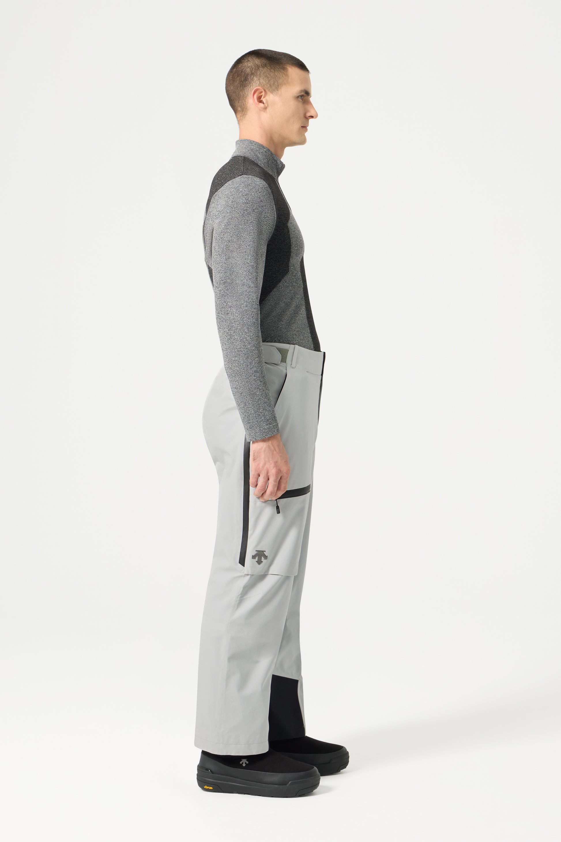 Descente Brushed Lining Pants, Icicle