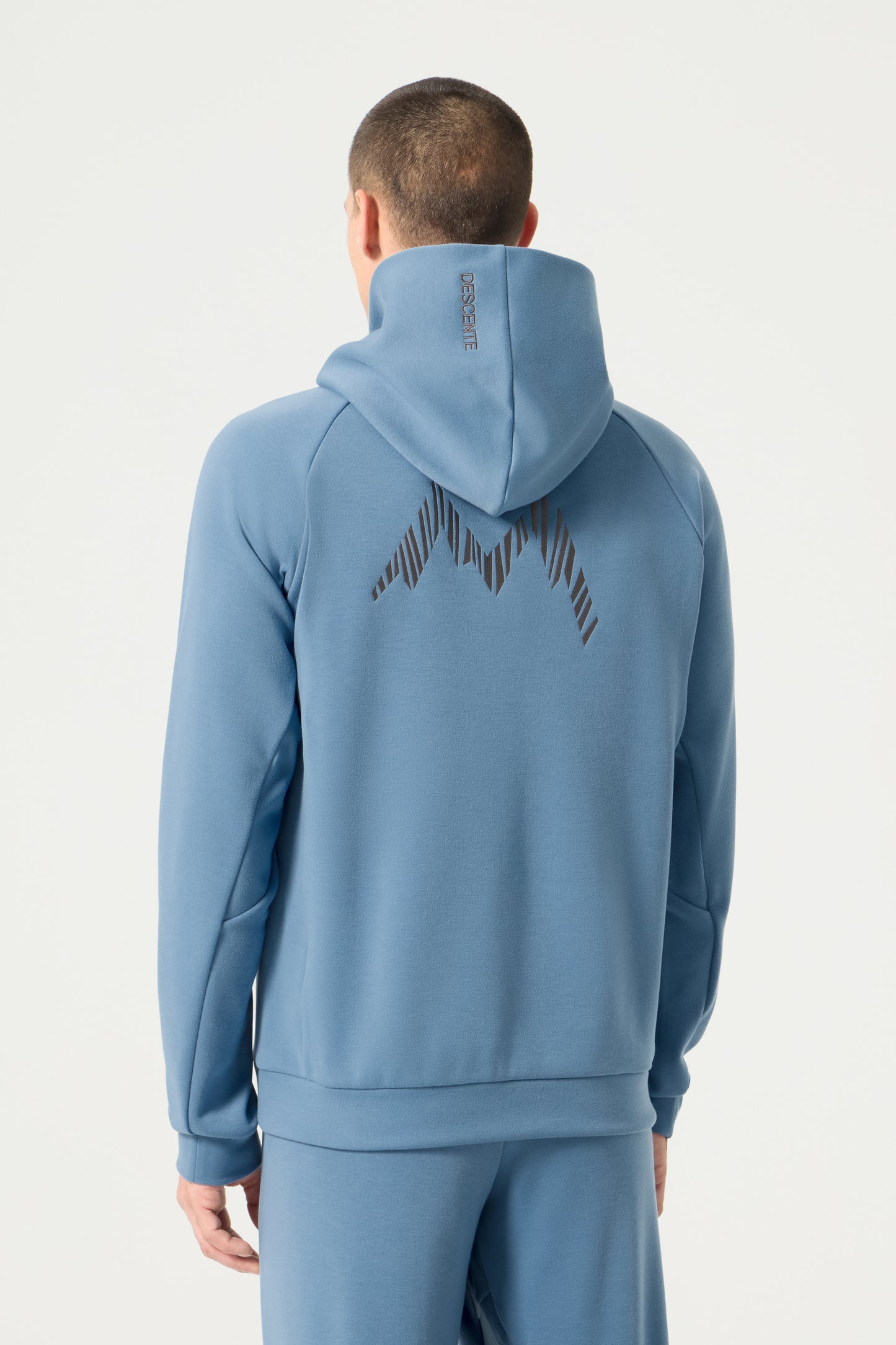Descente Tech Sweat Parka, Cloud Blue