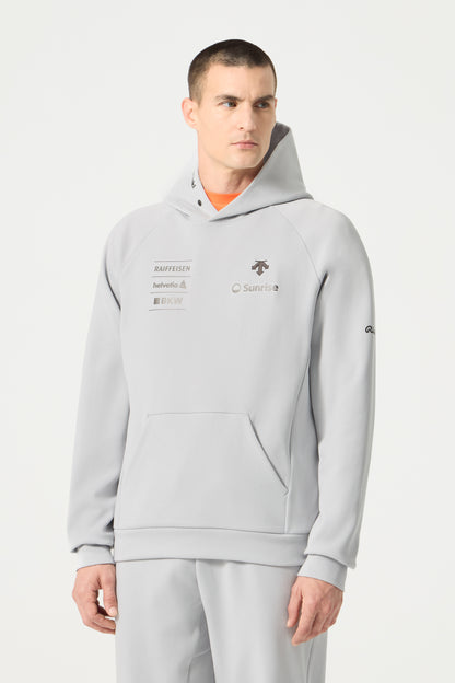 Descente Tech Sweat Parka, Icicle Gray