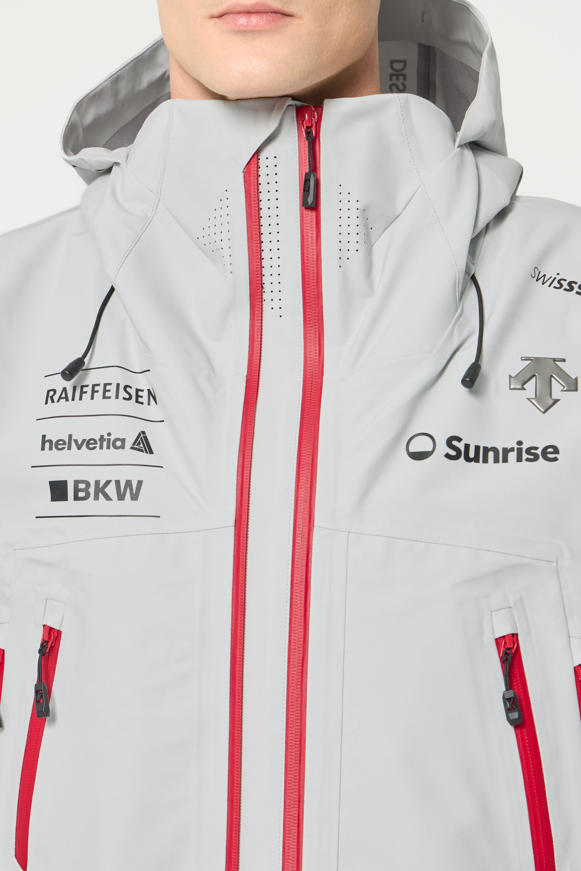 Descente S.I.O Shell 3L Jacket, Icicle Gray