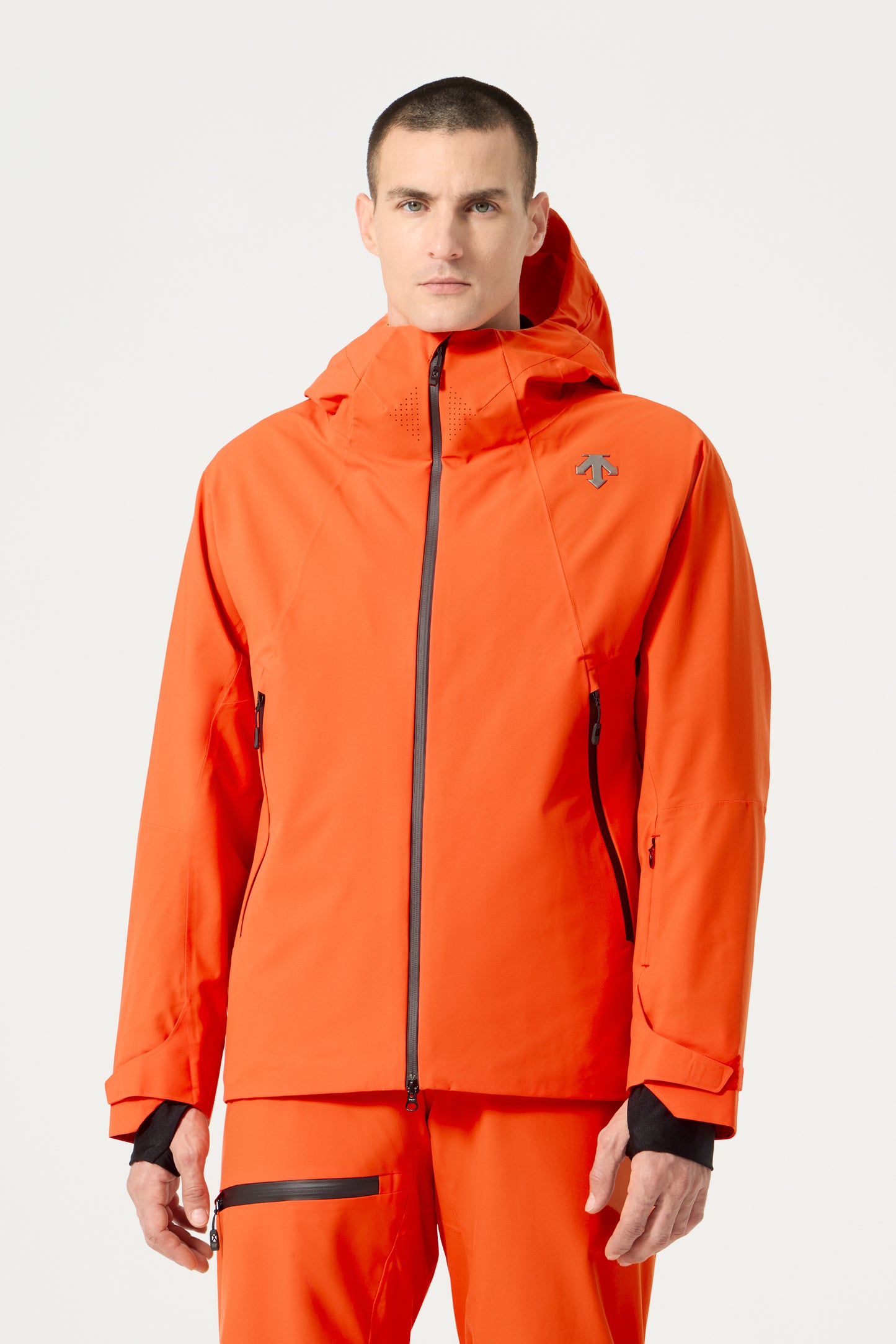 Descente Brushed Lining Jacket, Hearth Orange