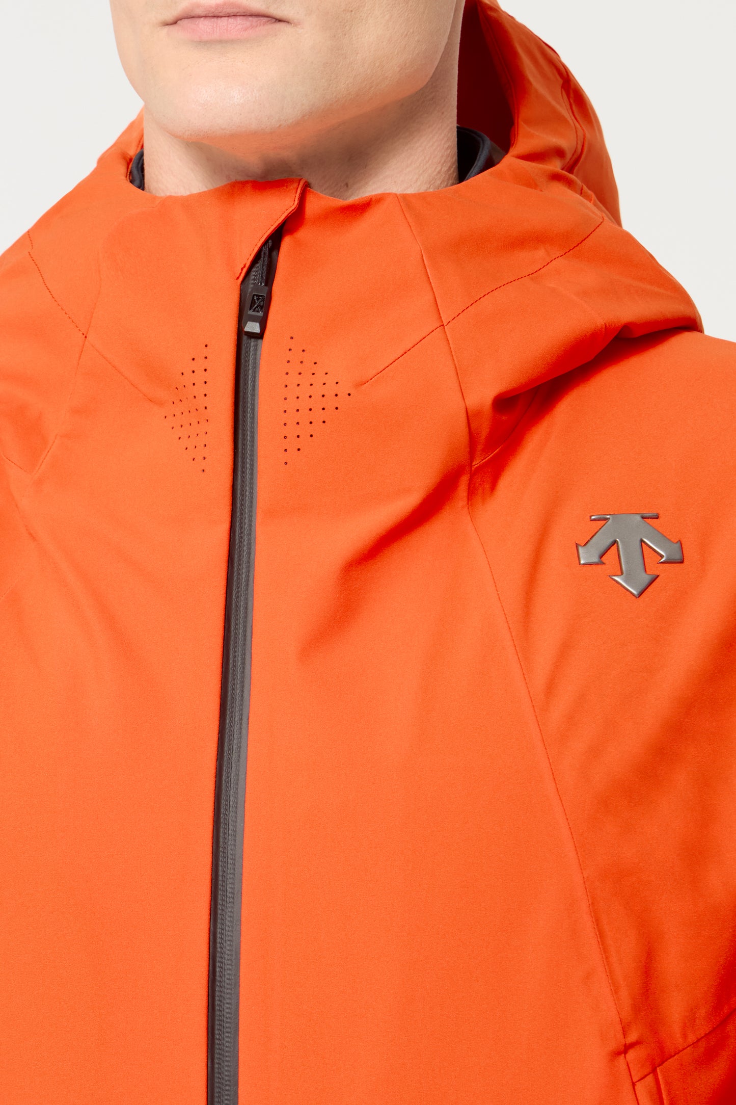 Descente Brushed Lining Jacket, Hearth Orange