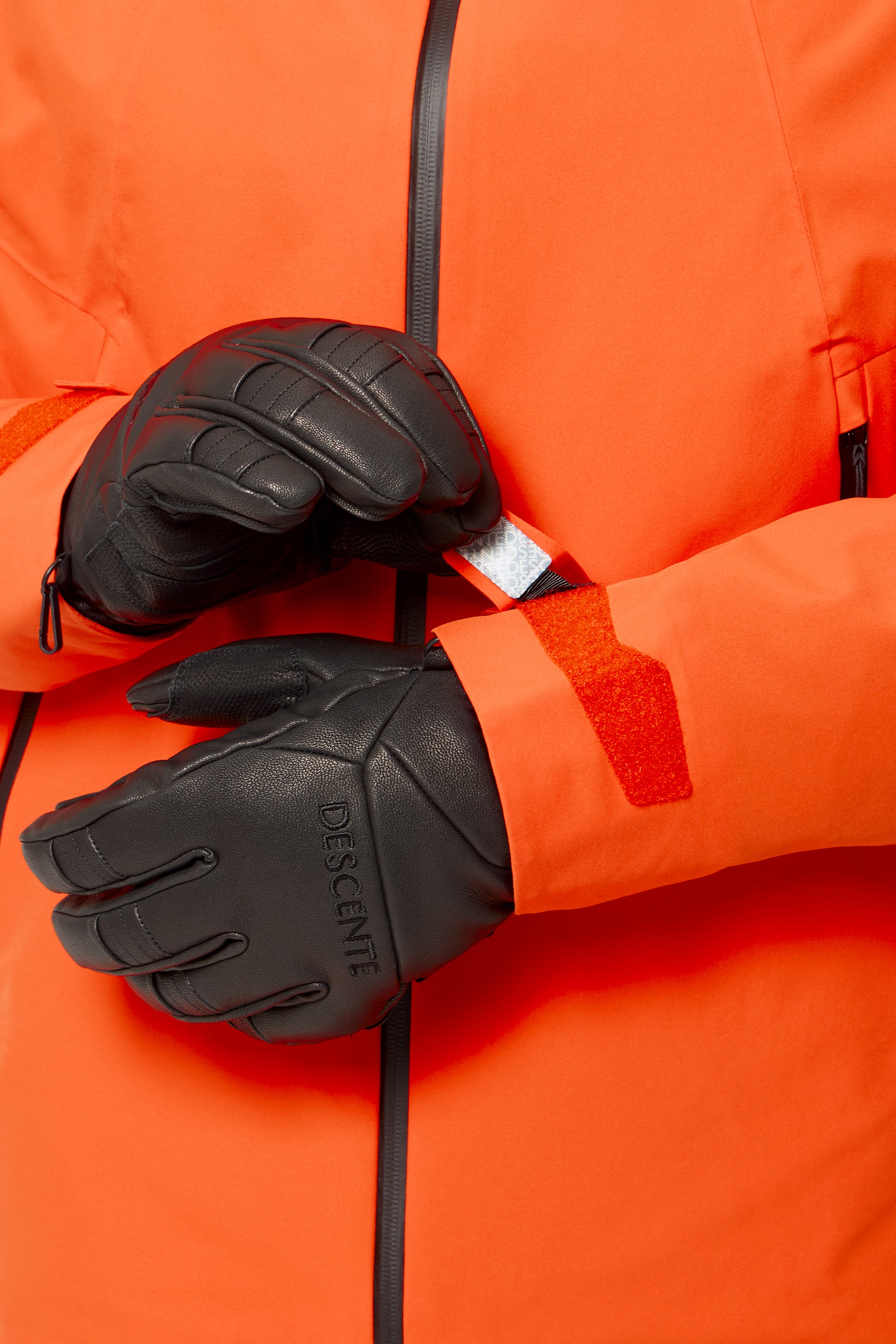 Descente Brushed Lining Jacket, Hearth Orange