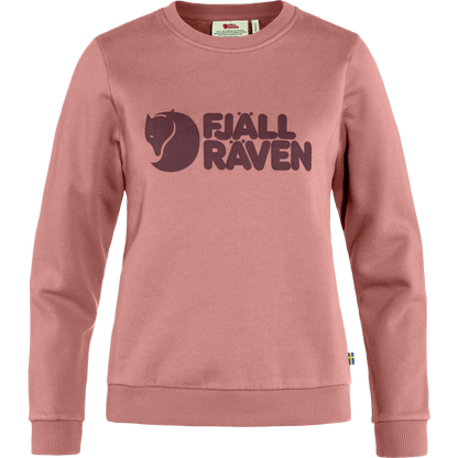 Fjällräven Fjällräven Logo Sweater W - Dusty Rose-Port-300-357