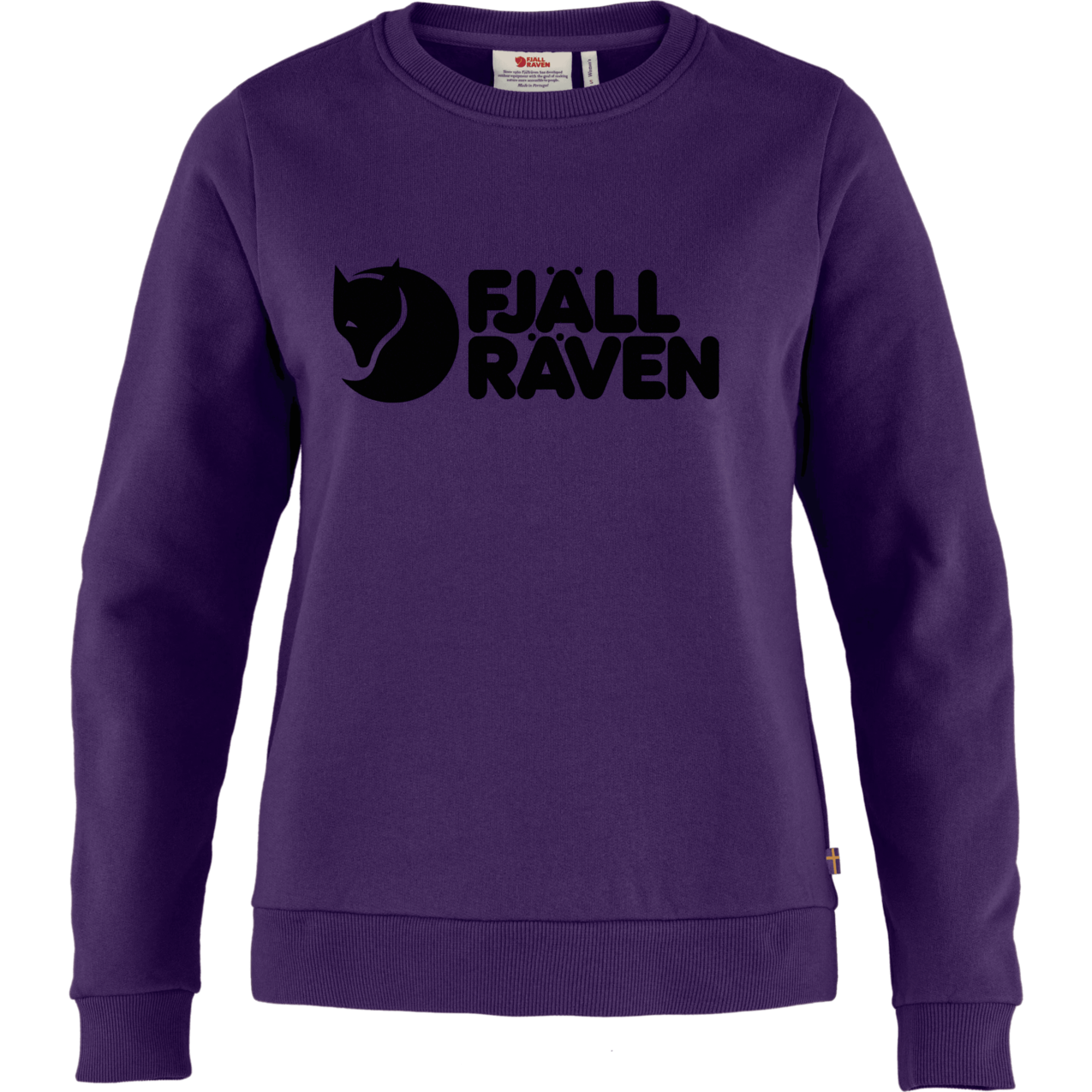 Fjällräven Fjällräven Logo Sweater W - Dark Violet-425