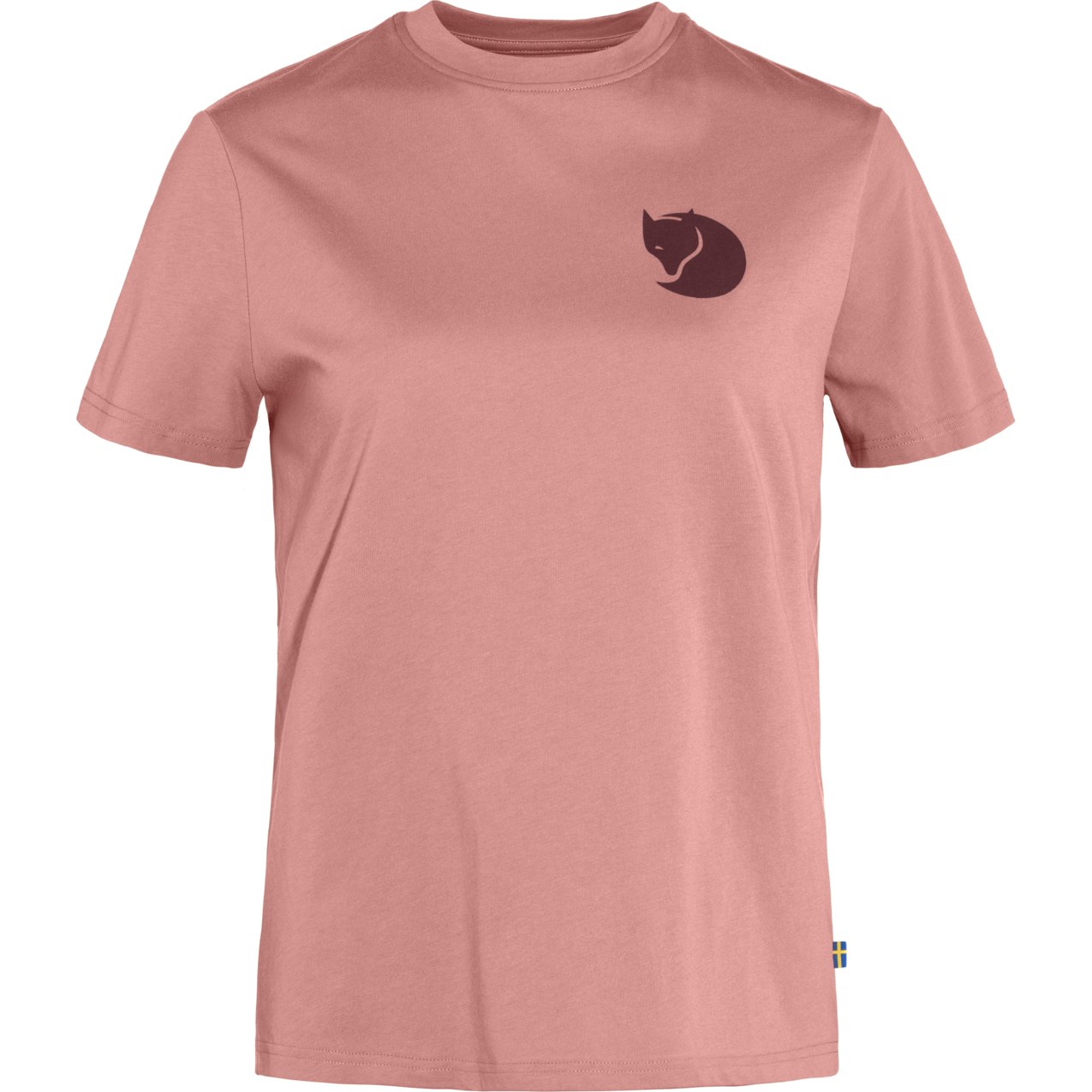 Fjällräven Fox Boxy Logo Tee W - Dusty Rose-300