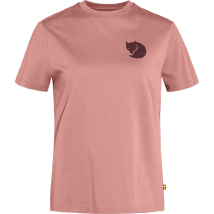 Fjällräven Fox Boxy Logo Tee W - Dusty Rose-300