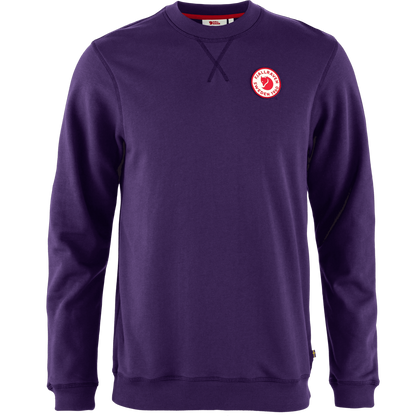 Fjällräven 1960 Logo Badge Sweater M - Dark Violet-425
