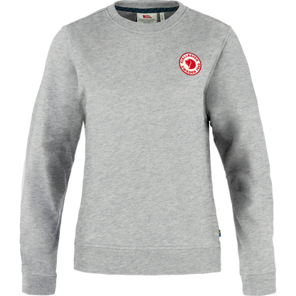 Fjällräven 1960 Logo Badge Sweater W - Grey-Melange-020-999