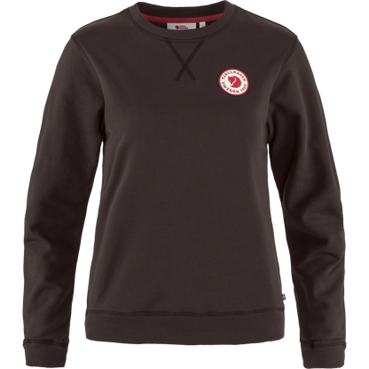 Fjällräven 1960 Logo Badge Sweater W - Black Oak-294