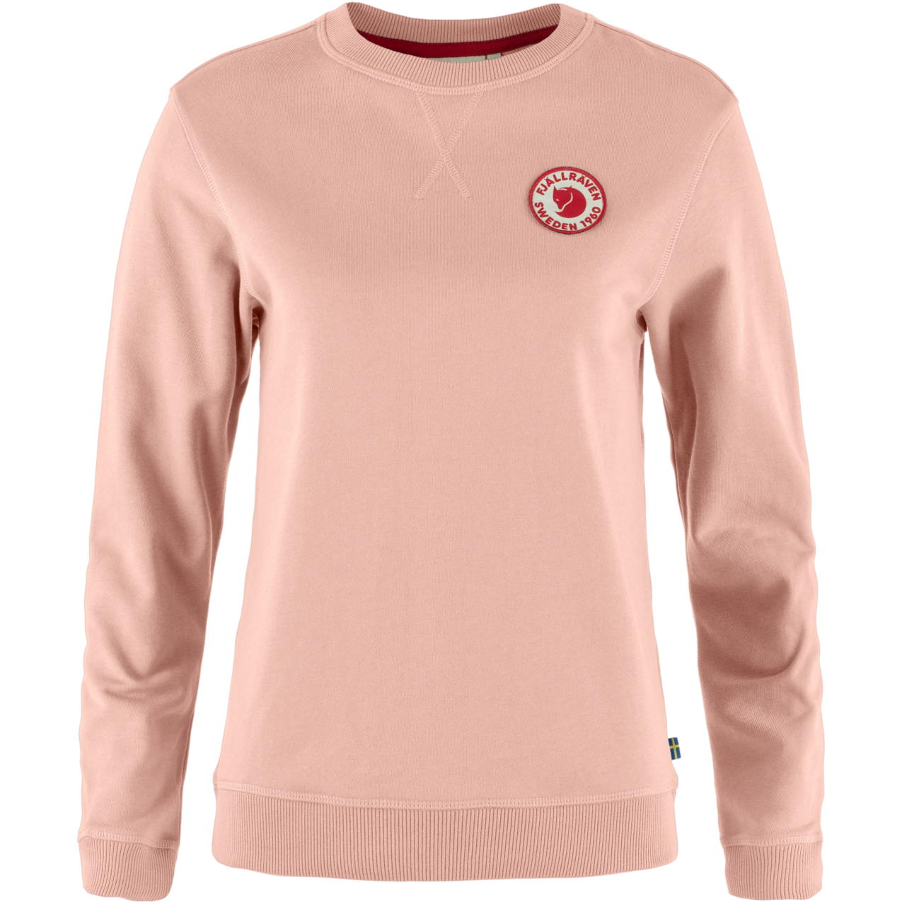 Fjällräven 1960 Logo Badge Sweater W - Chalk Rose-302